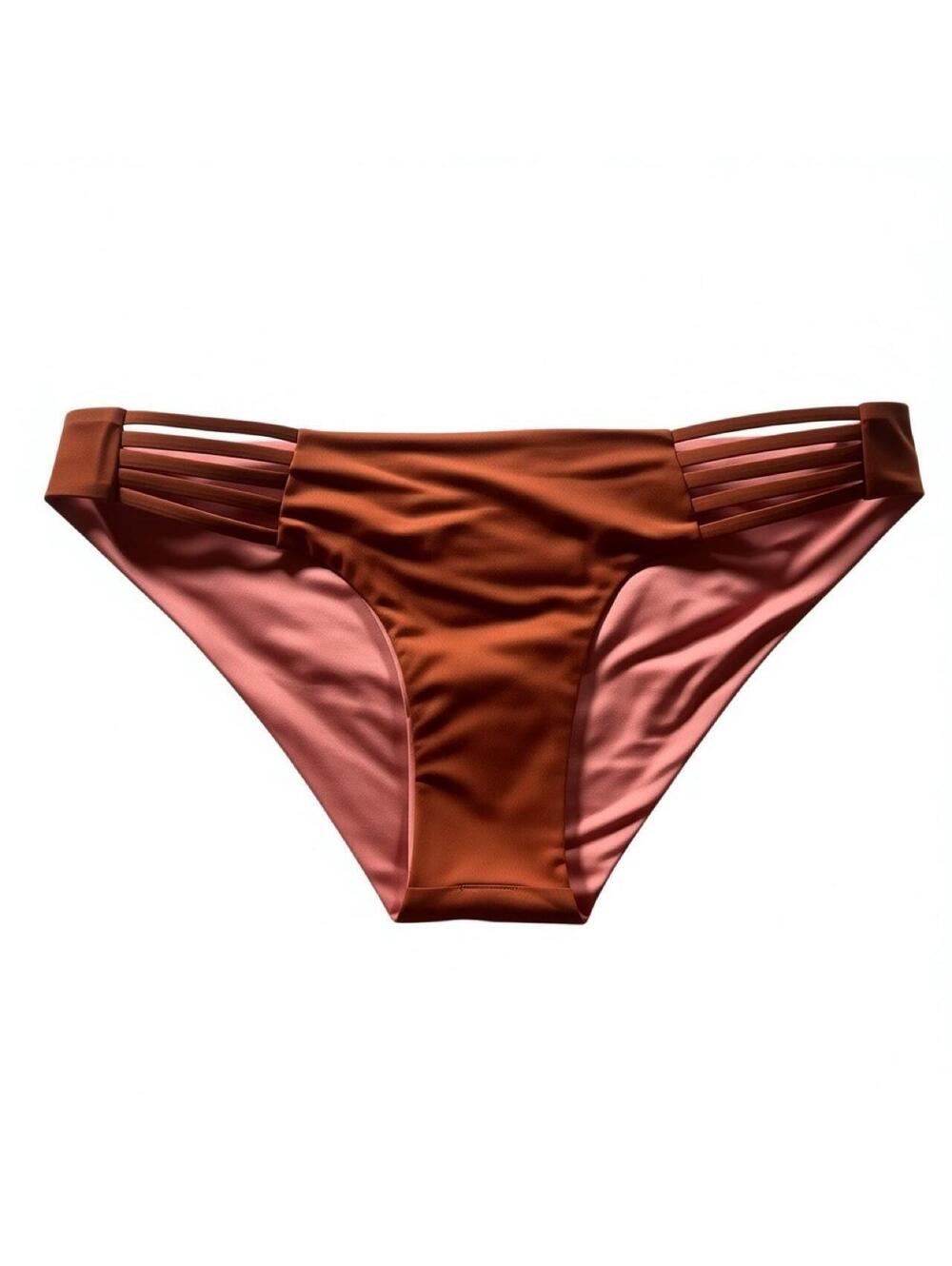 Patagonia Rust Brown Strappy Side Bikini Bottoms